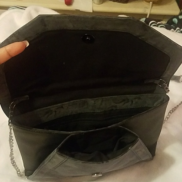 Rustic Gray/Black Clutch - Picture 3 of 8